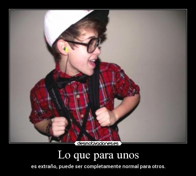 Lo que para unos - 