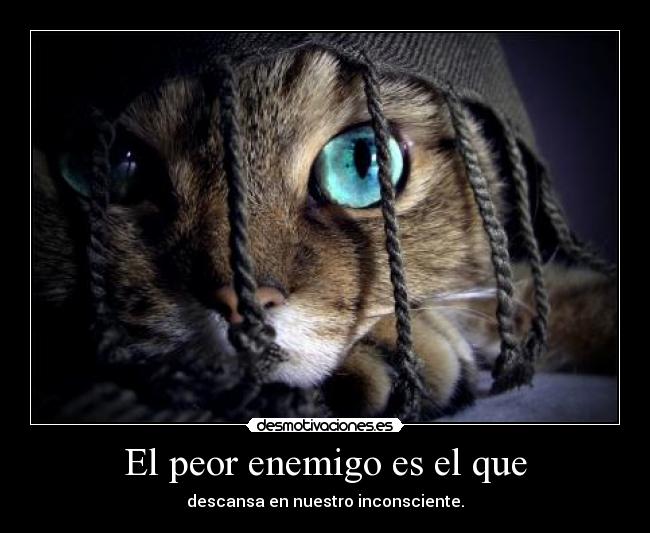 El peor enemigo es el que - 