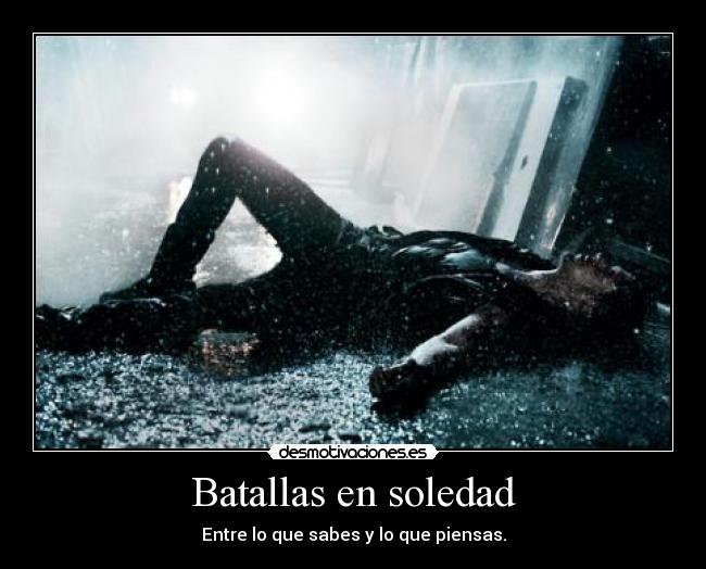 Batallas en soledad - 
