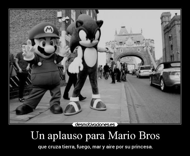Un aplauso para Mario Bros -