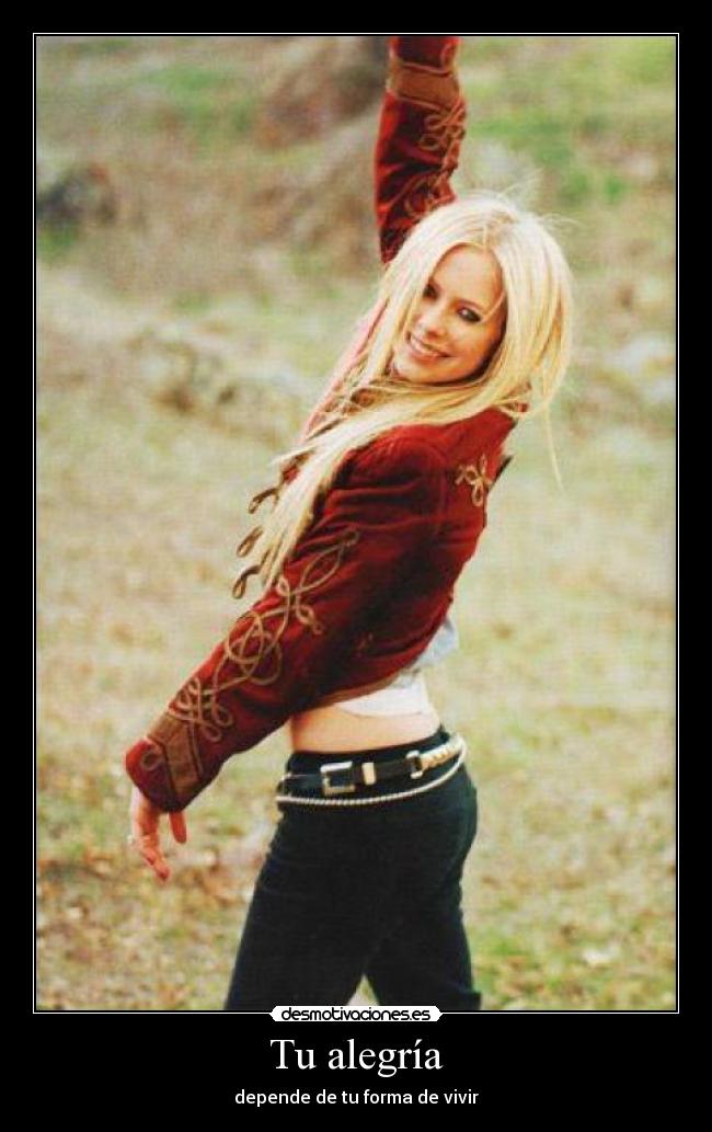 Tu alegría -