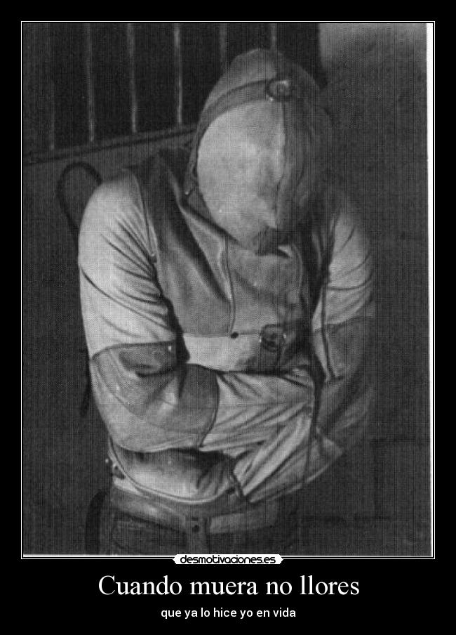 Cuando muera no llores -