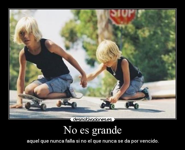 No es grande - 