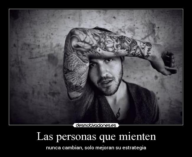 Las personas que mienten - 