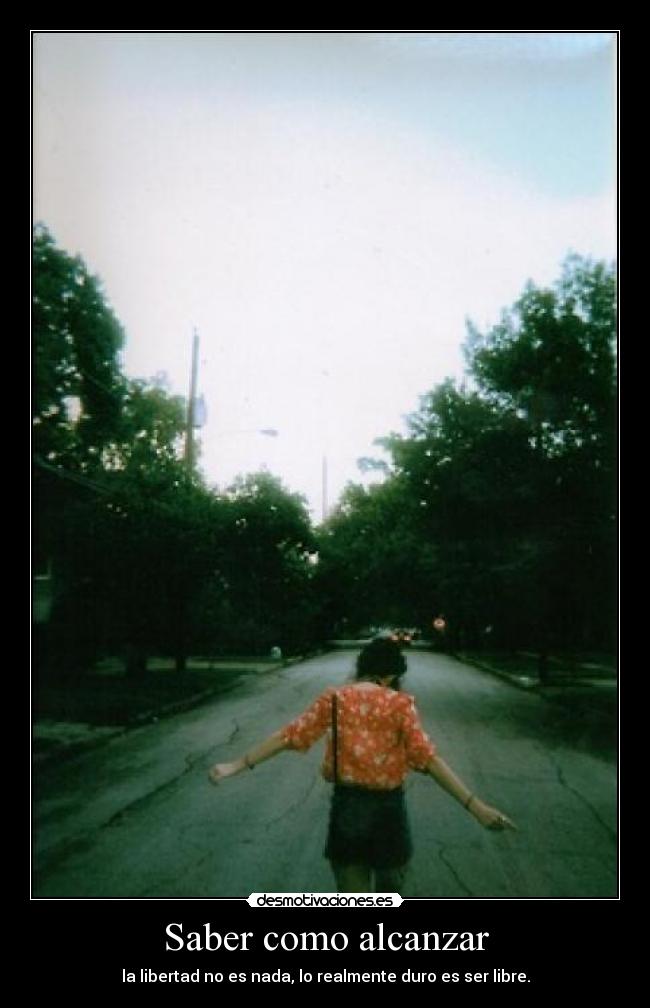 Saber como alcanzar - 