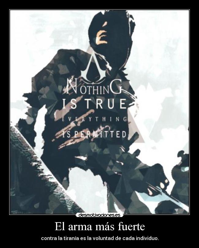 carteles assassins creed altair harukaze desmotivaciones