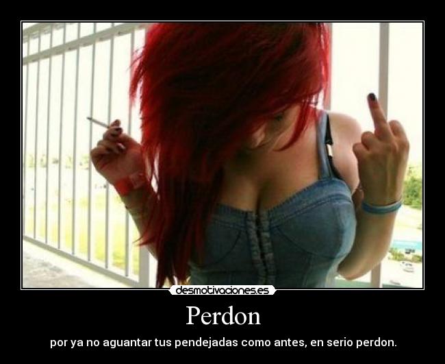 Perdon -
