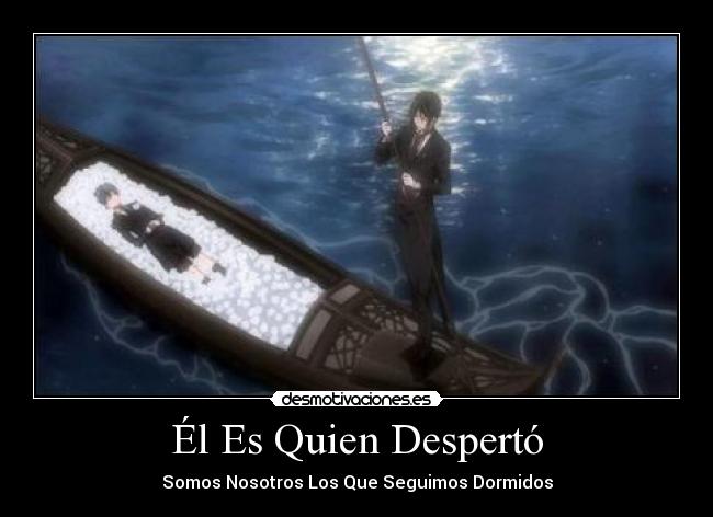 carteles anime kuroshitsuji muerte resignacion desmotivaciones