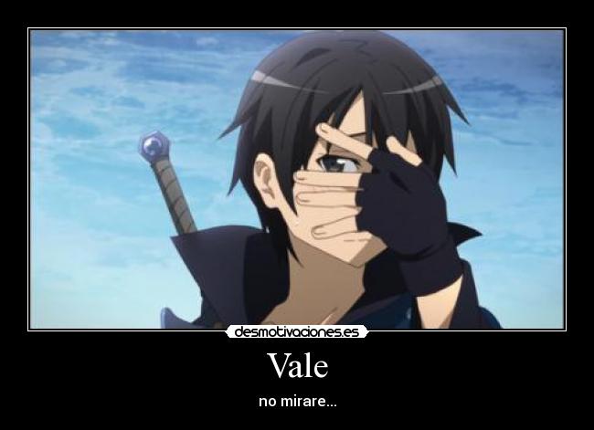 carteles kirito sao desmotivaciones