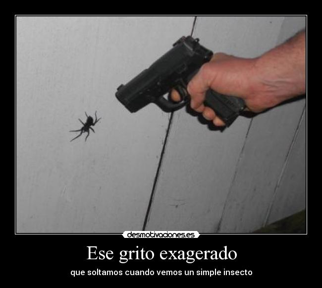 Ese grito exagerado - 