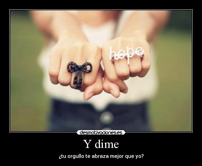 Y dime - 