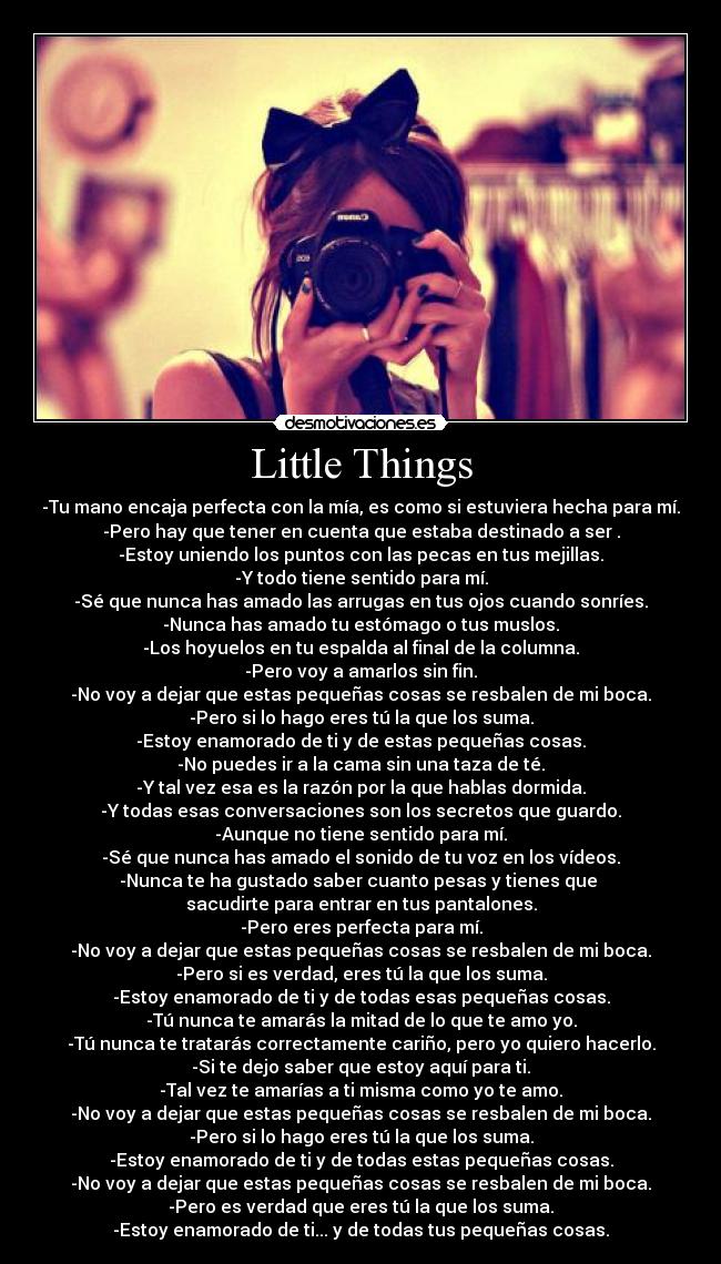 Little Things -