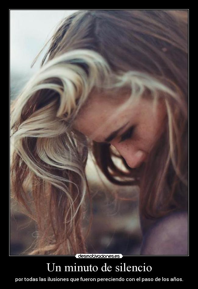 Un minuto de silencio -