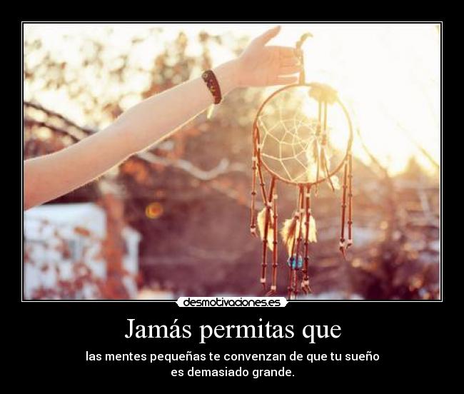 Jamás permitas que - 