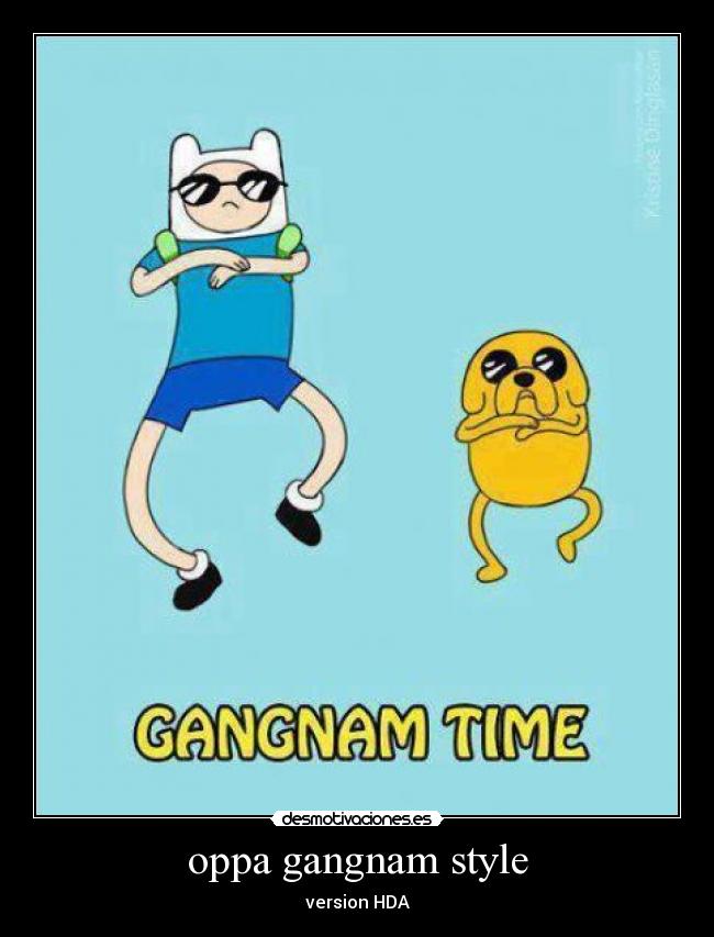 oppa gangnam style - version HDA