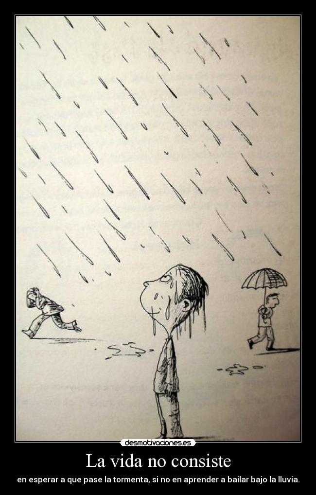 La vida no consiste -