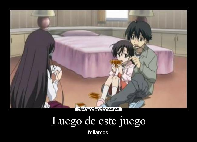 carteles magicalsurrealism anime lobitozxc school days makoto follador suertudo desmotivaciones