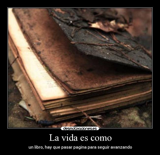 La vida es como - 