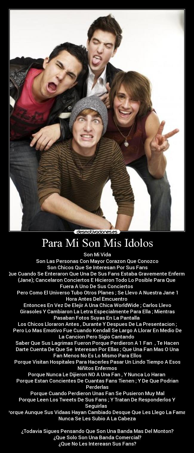Para Mi Son Mis Idolos -