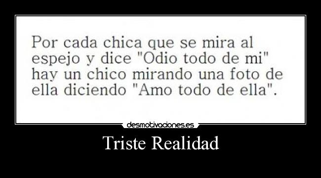 Triste Realidad - 