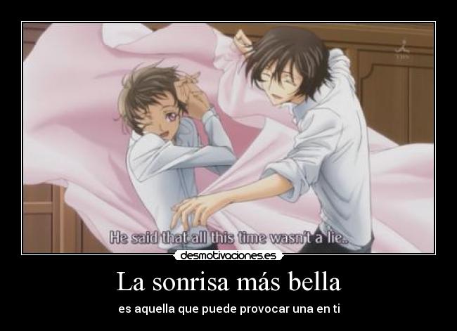 La sonrisa más bella -