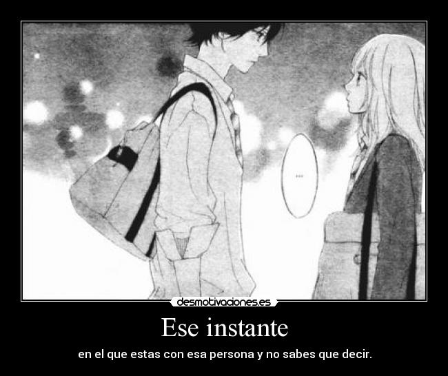 Ese instante -