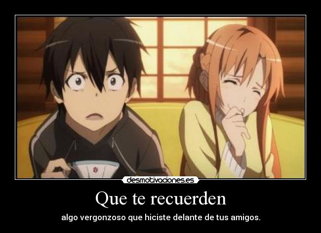carteles harukaze sword art online anime manga otaku gotian raptorhunters desmotivaciones