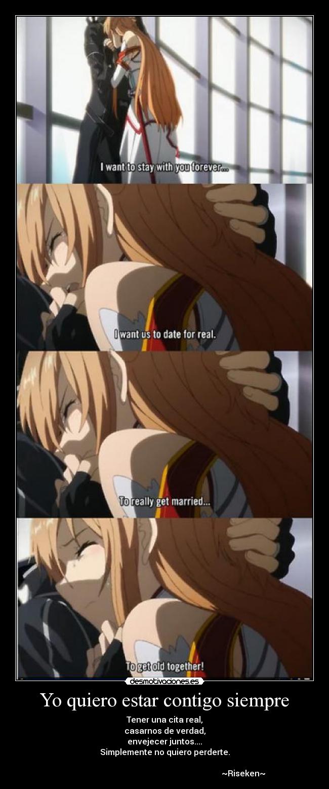 Yo quiero estar contigo siempre -