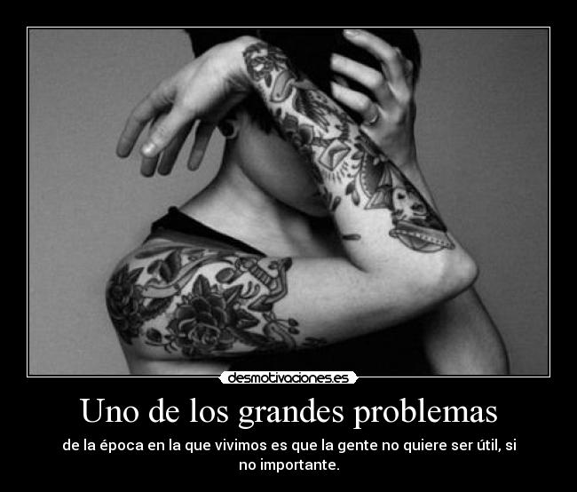 Uno de los grandes problemas - 