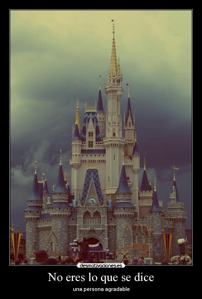 No eres lo que se dice - 