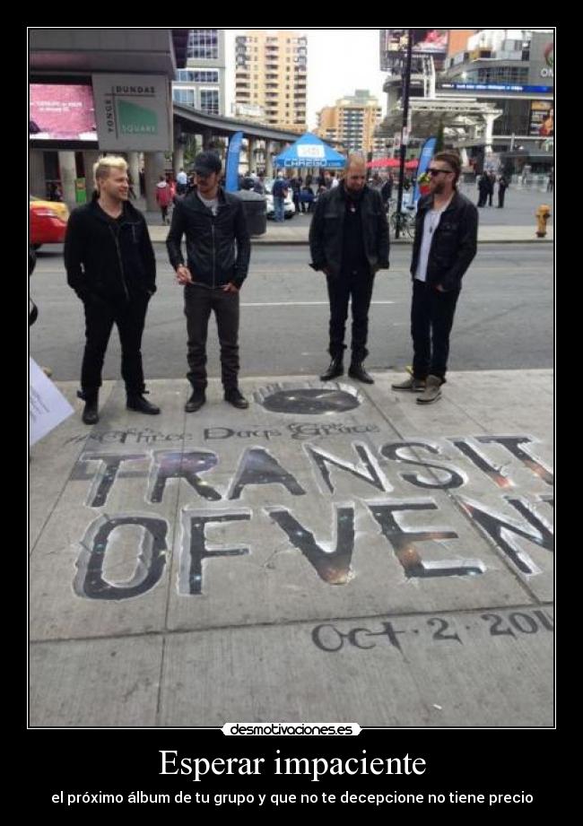 Esperar impaciente - el próximo álbum de tu grupo y que no te decepcione no tiene precio