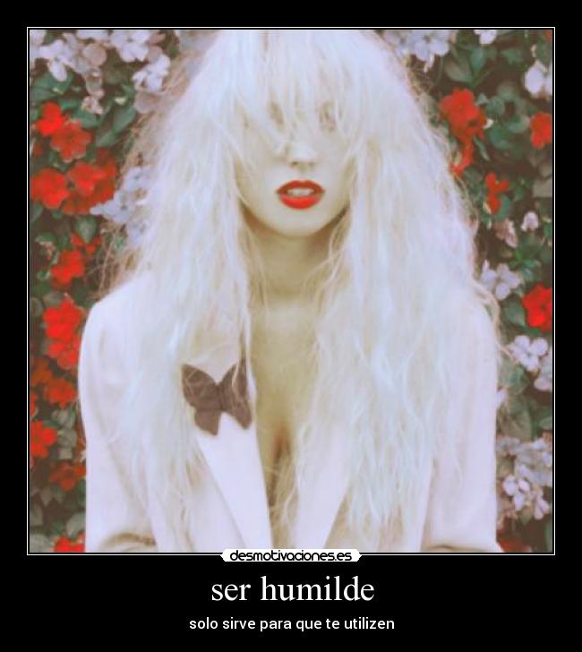 ser humilde -
