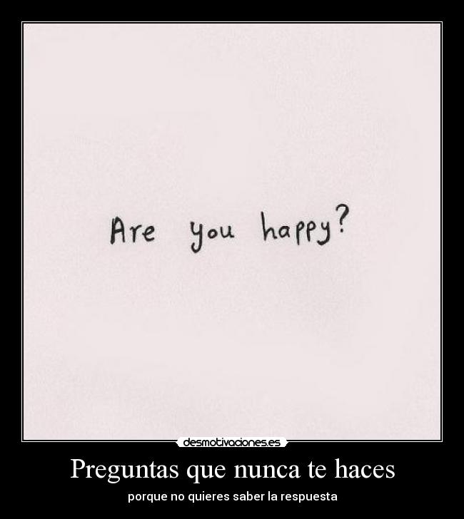 carteles preguntas desmotivaciones