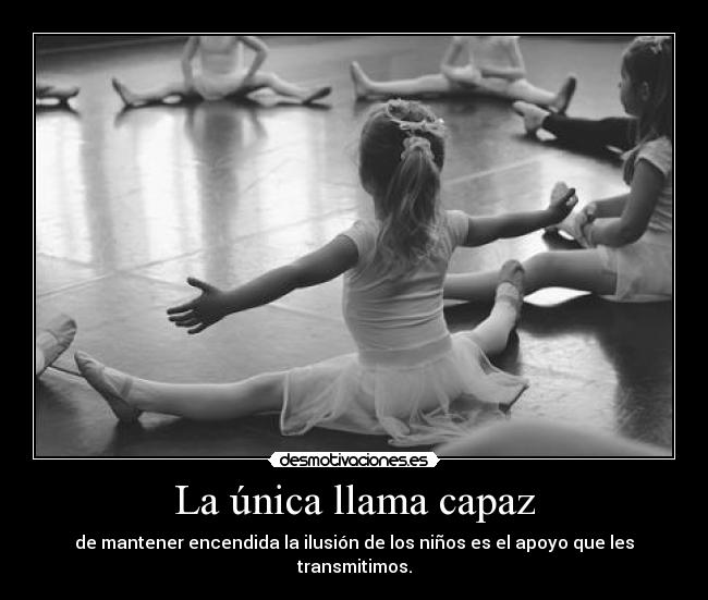 La única llama capaz - 