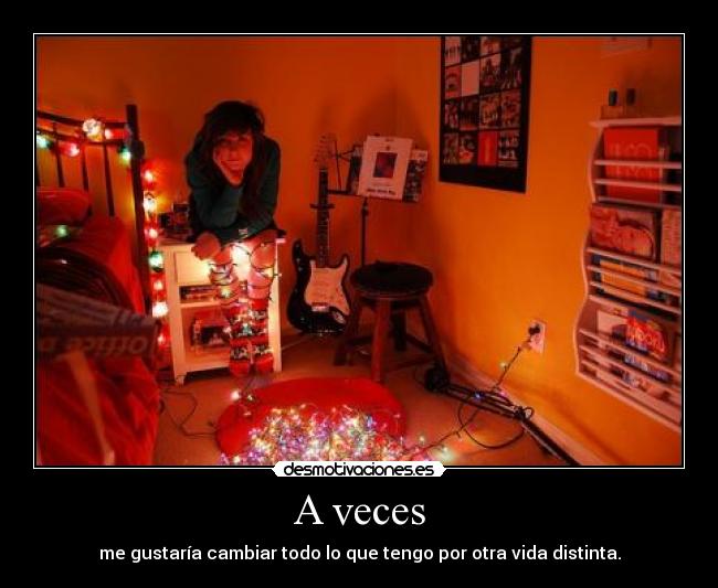A veces -