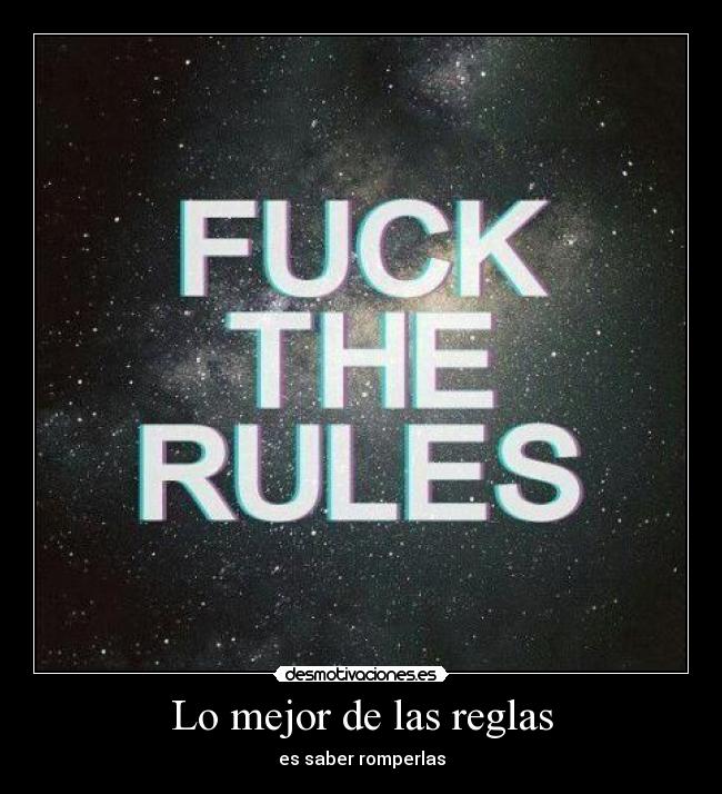 Lo mejor de las reglas -