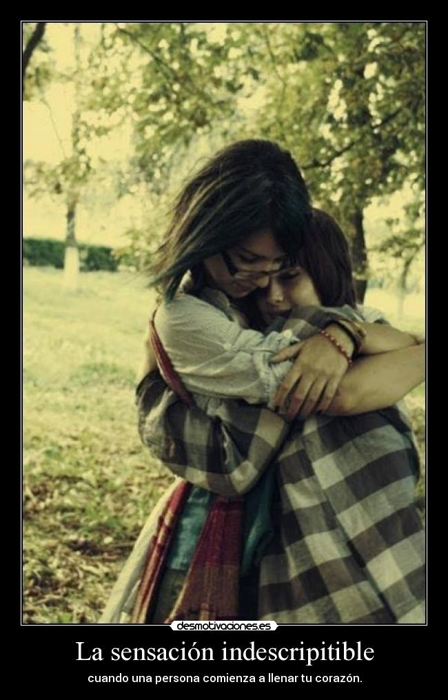 La sensación indescripitible -