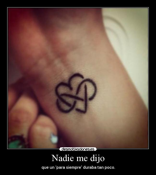 Nadie me dijo - 