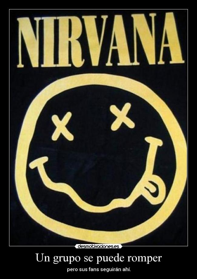 Un grupo se puede romper -