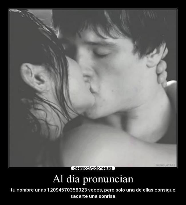 Al día pronuncian -