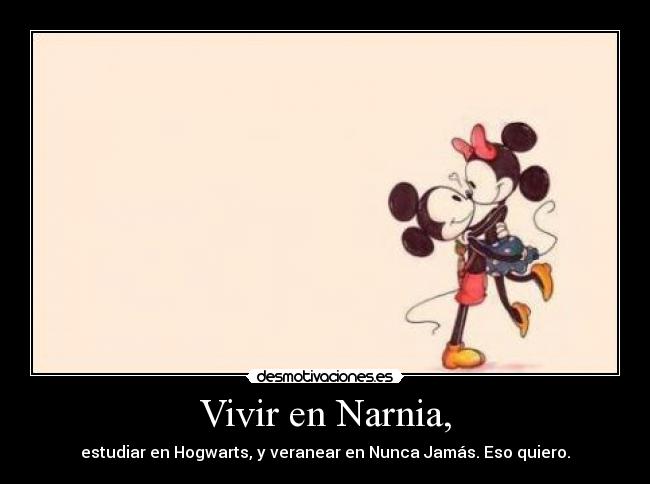 Vivir en Narnia, -