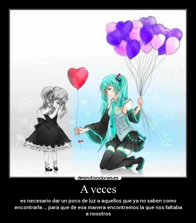 A veces -