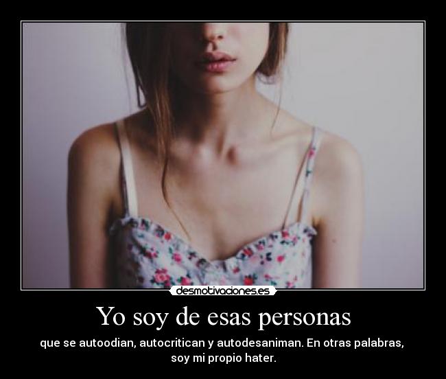 Yo soy de esas personas - 