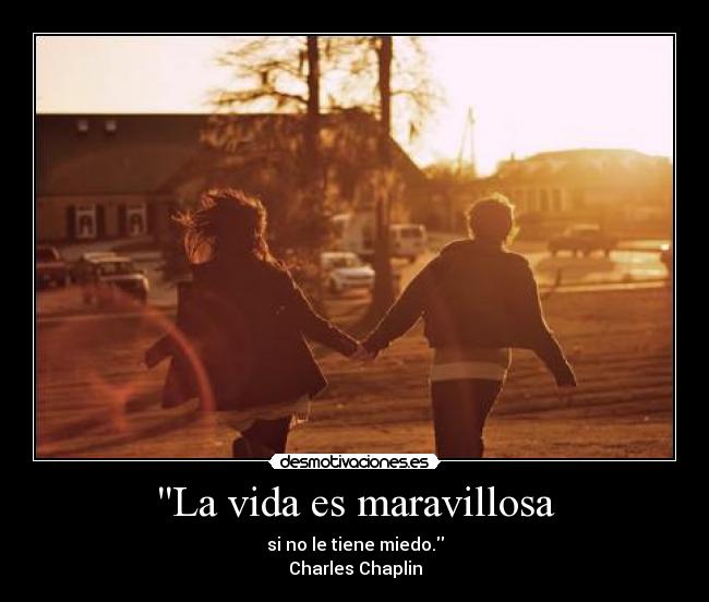 La vida es maravillosa -