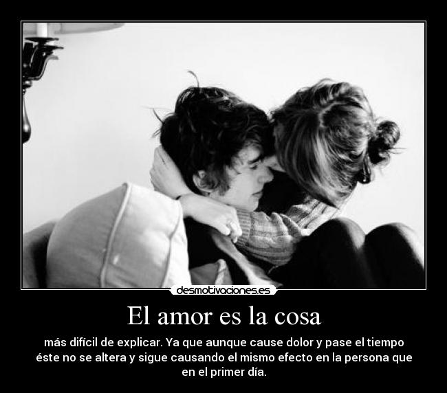 El amor es la cosa - 