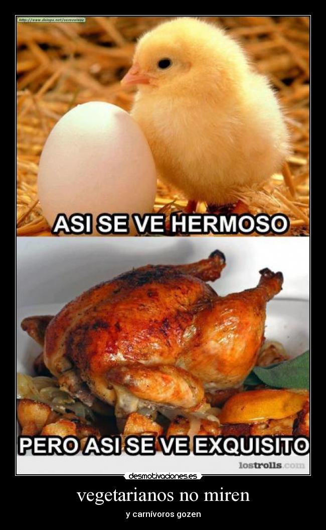 vegetarianos no miren -