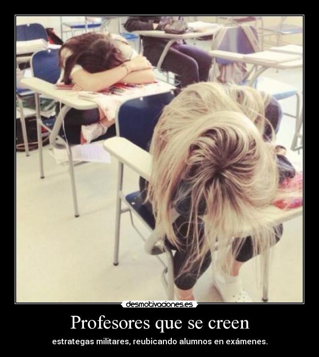 Profesores que se creen - 