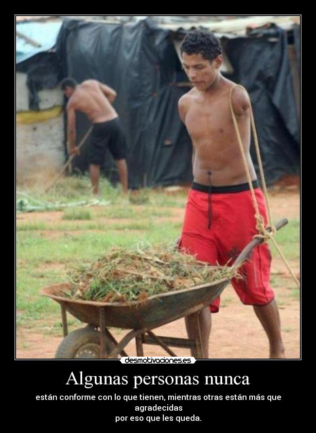 Algunas personas nunca - 