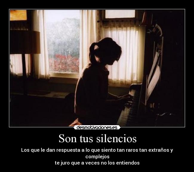 Son tus silencios - 