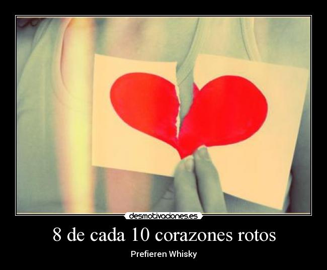 8 de cada 10 corazones rotos - 